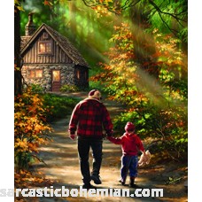 SunsOut Path to The Cabin 25 Large Piece Jigsaw Puzzle  B0753WZ12Z